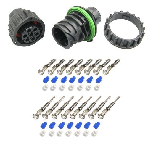 Amp rundstecker set din - set, 72585