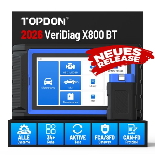 2026 topdon veridiag x800 - 2026,